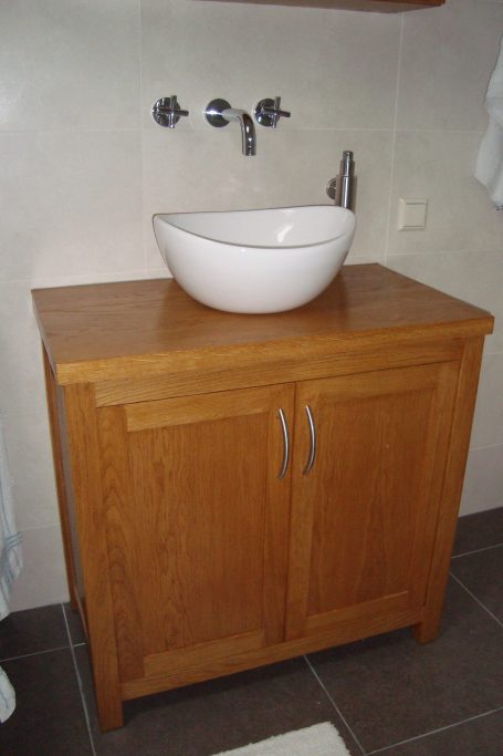 Massief eiken badmeubel